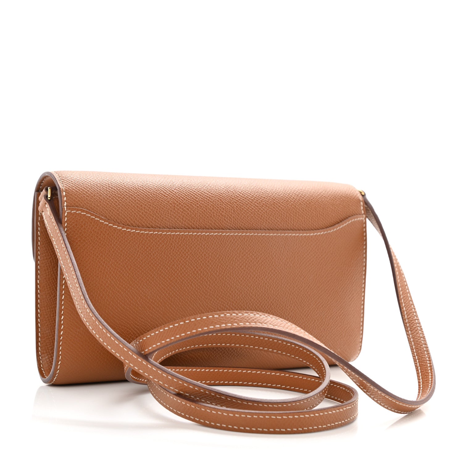 Hermes Epsom Constance Long Wallet To Go Gold 3 of 8