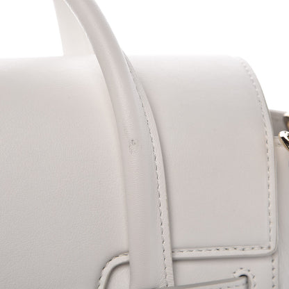 Versace Calfskin Small Signature Bag White 6 of 9