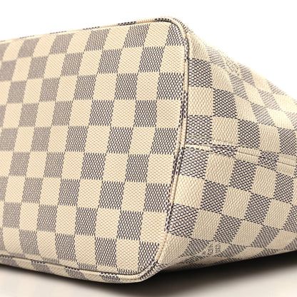 Louis Vuitton Damier Azur Braided Neverfull MM Orange 9 of 9