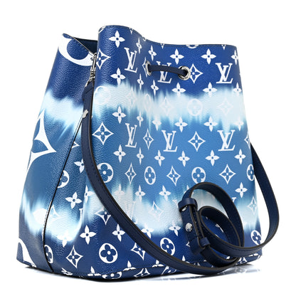 Louis Vuitton Monogram Escale Neonoe MM Blue 3 of 14