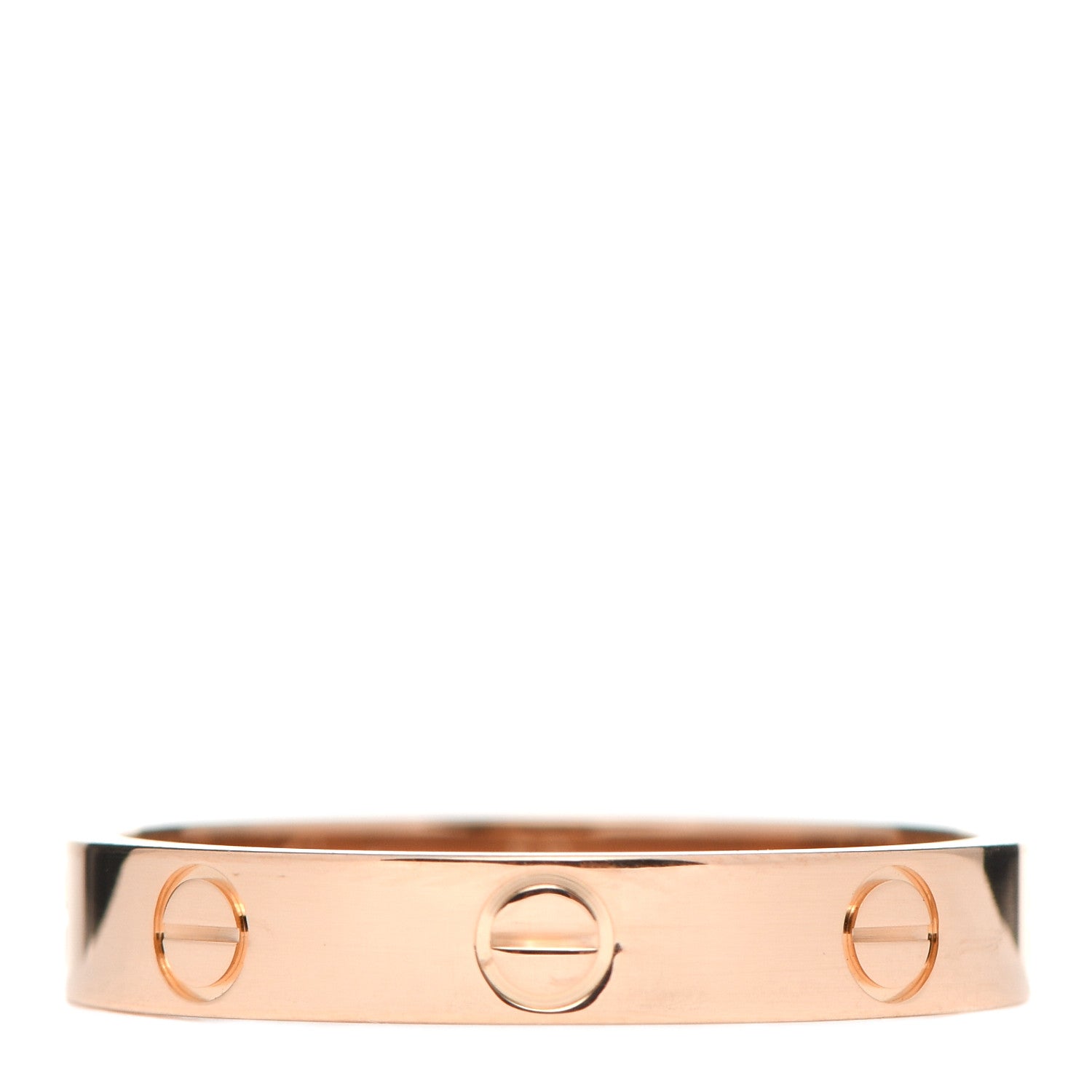 Cartier 18K Pink Gold 3.5mm LOVE Wedding Band Ring 58 8.25 1 of 4