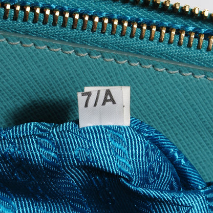 Prada Saffiano Lux Medium Double Zip Tote Anice 6 of 11
