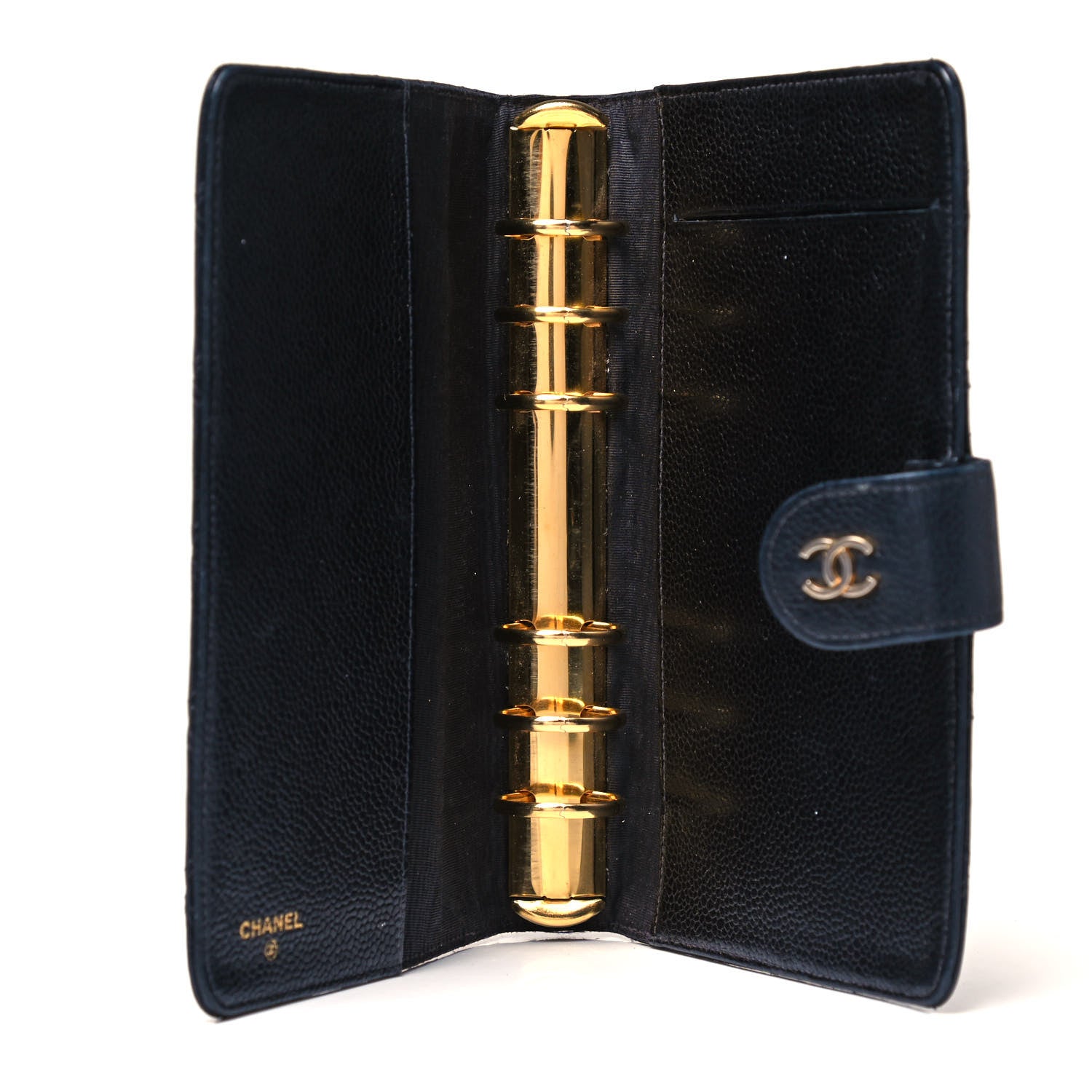Chanel Caviar Stitched Agenda Cover Black 5 of 8