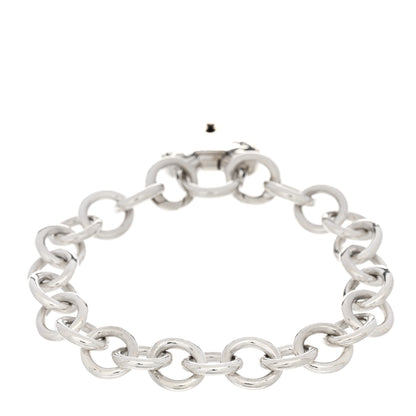 Tiffany Sterling Silver Heart Lock Bracelet 2 of 3