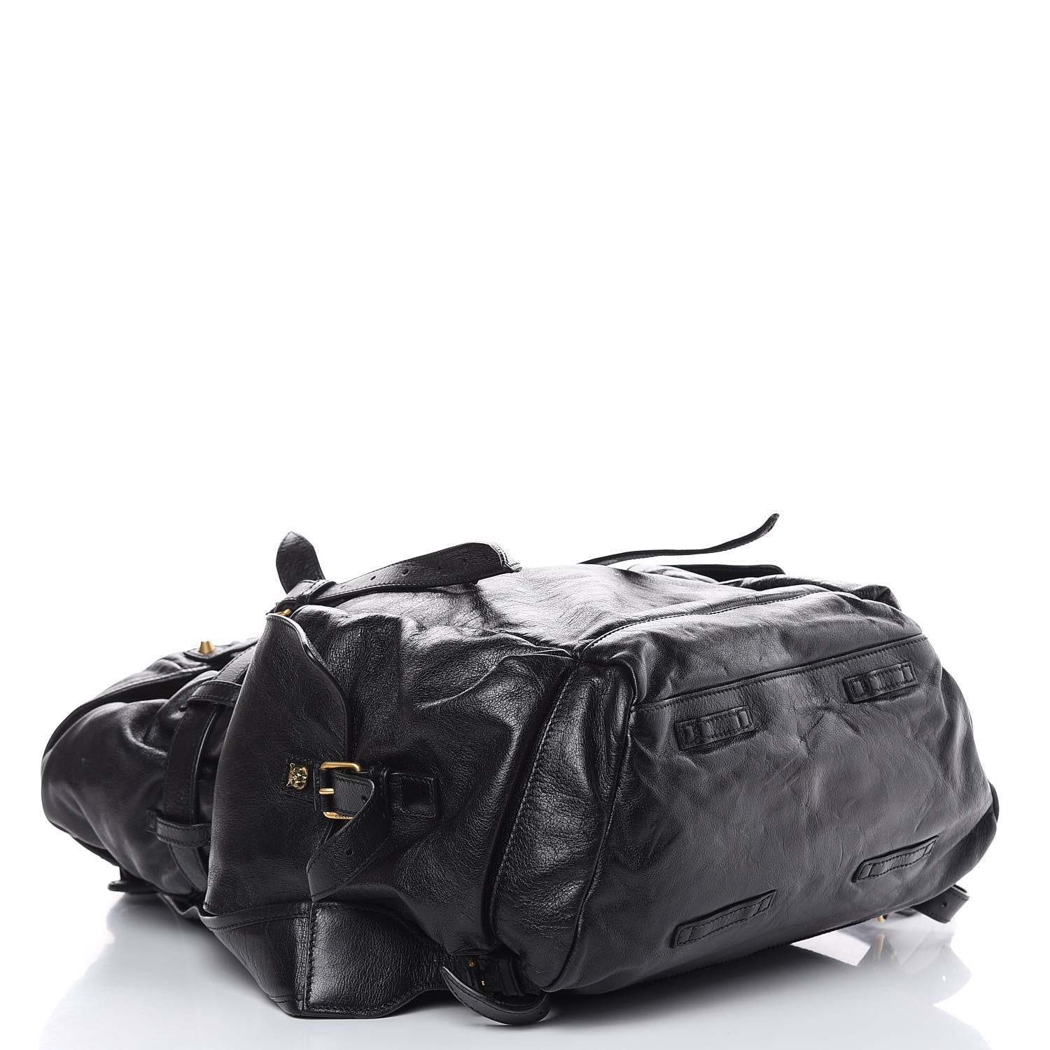 Gucci Piuma Lux Calfskin Re(Belle) Backpack Black 4 of 19
