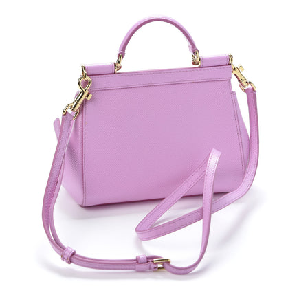 Dolce & Gabbana Dauphine Mini Miss Sicily Satchel Rosa Chiaro 2 of 9