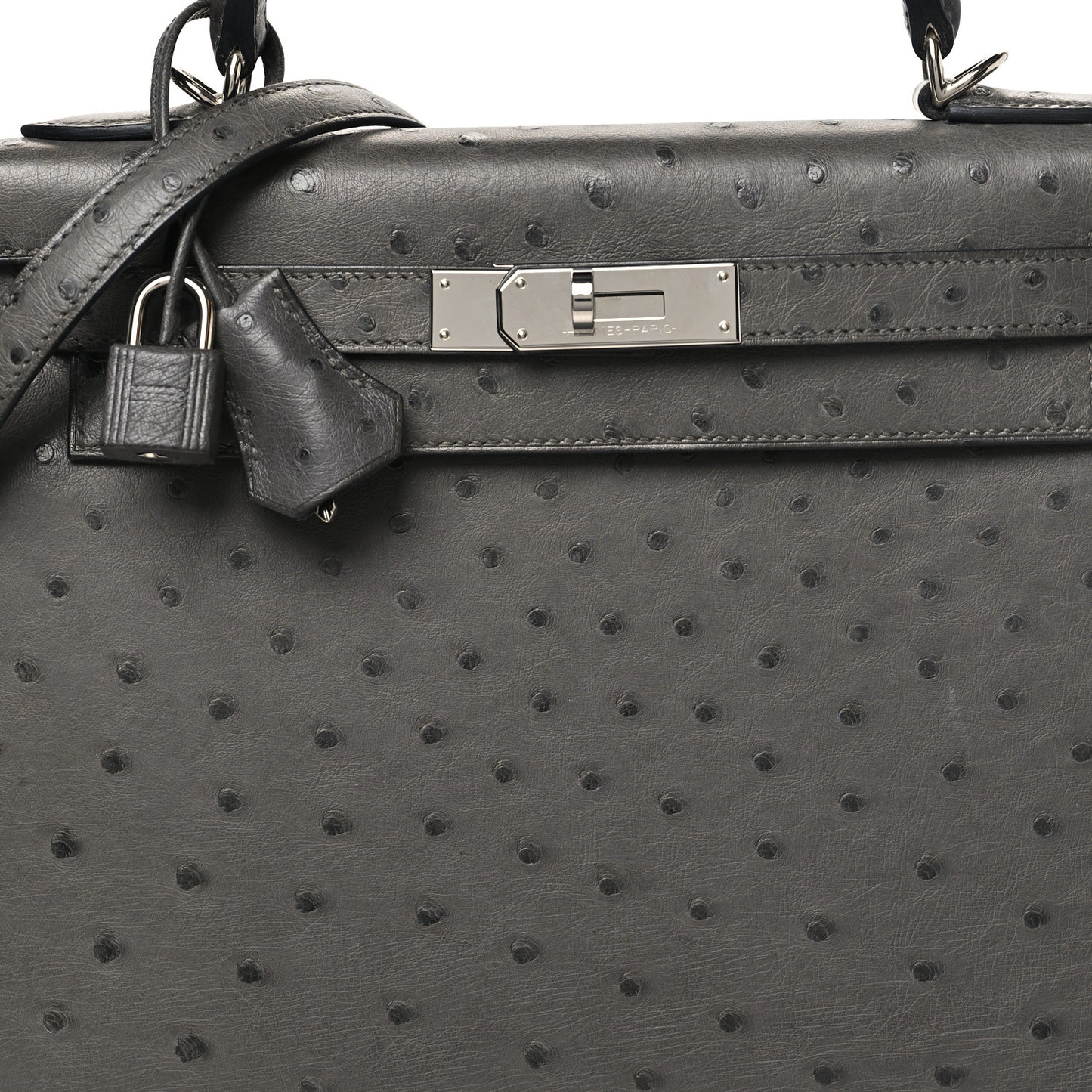 Ostrich Kelly Sellier 28 Graphite