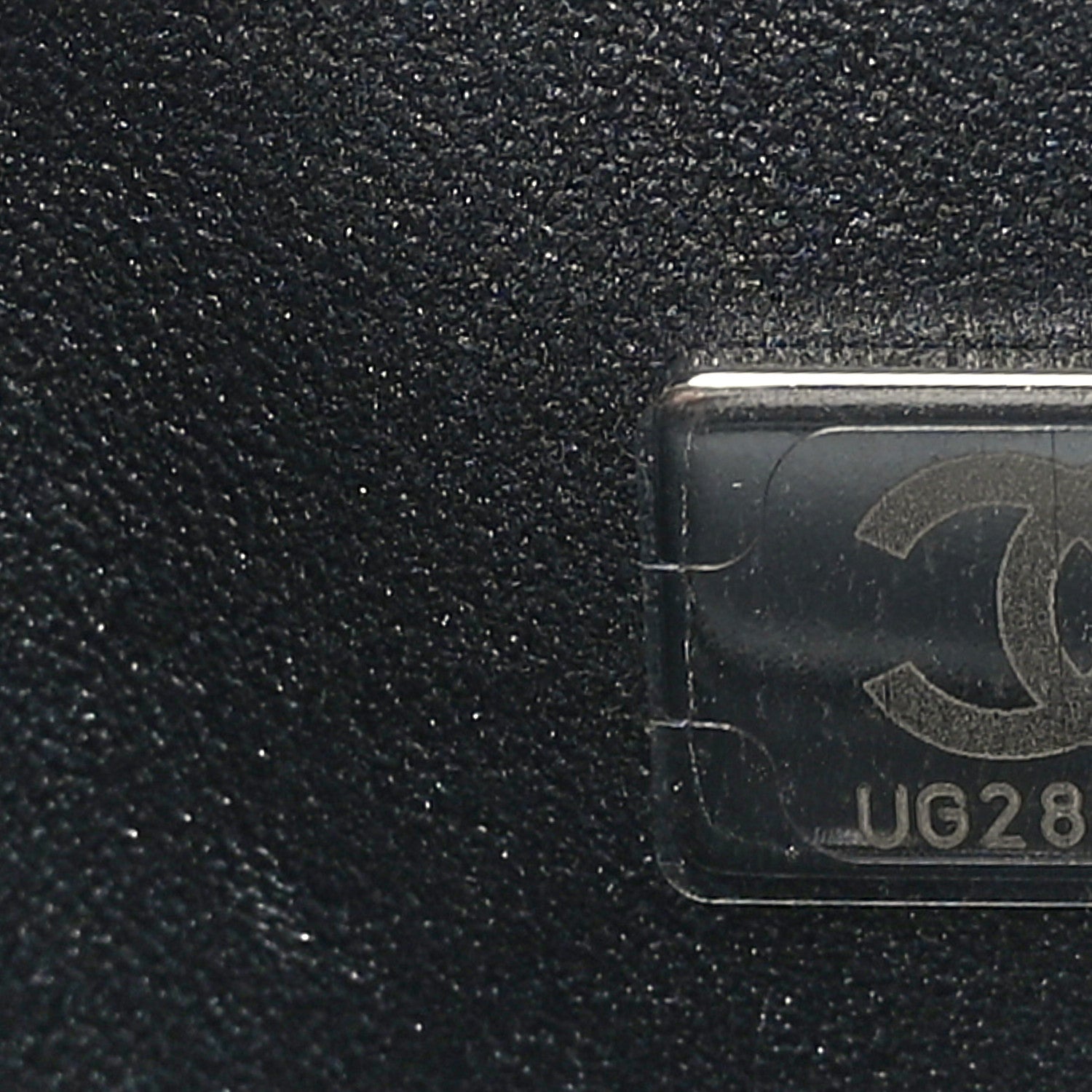 Chanel Lambskin Quilted Mini Rectangular Flap So Black 7 of 9