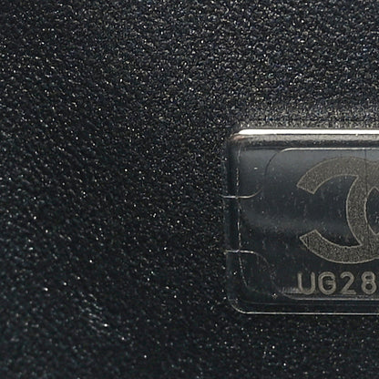 Chanel Lambskin Quilted Mini Rectangular Flap So Black 7 of 9