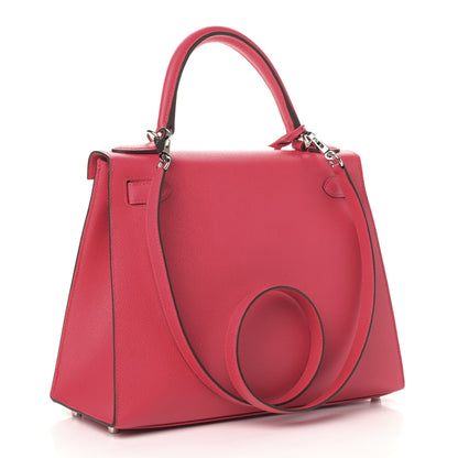 Hermes Epsom Kelly Sellier 28 Rose Extreme 2 of 10