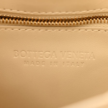 Bottega Veneta Lambskin Maxi Intreccio Padded Chain Cassette Crossbody Bag Porridge 6 of 10
