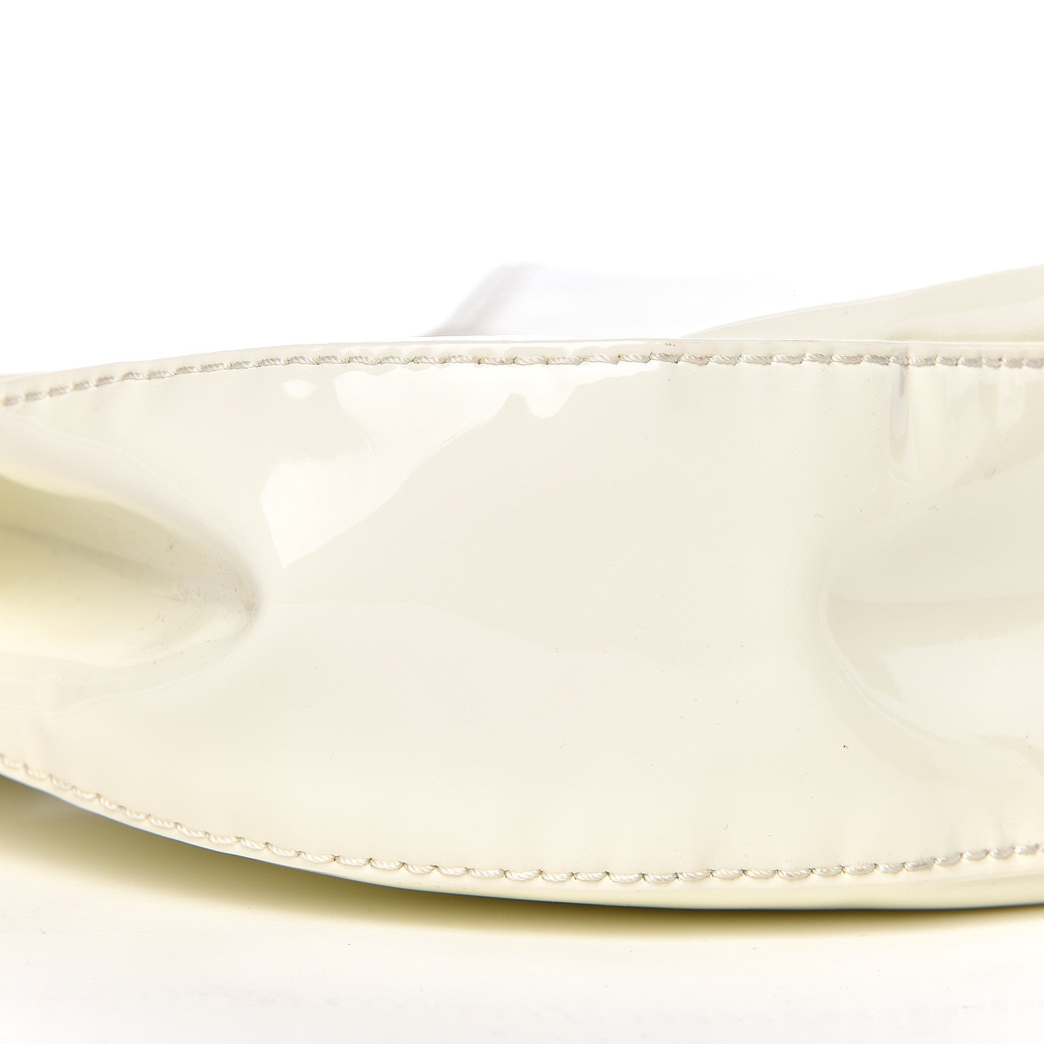 Burberry Patent Chain Hobo White 10 of 13
