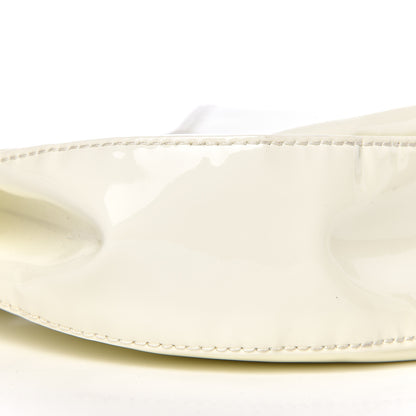 Burberry Patent Chain Hobo White 10 of 13