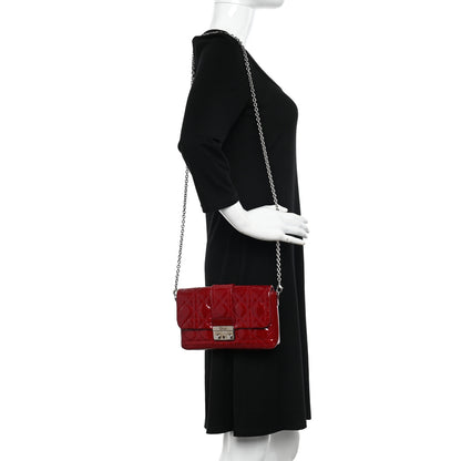 Christian Dior Patent Cannage Miss Dior Promenade Pouch Red 2 of 15