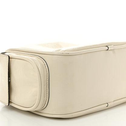 Marc Jacobs Patent Calfskin Soft Box 23 Shoulder Bag Ivory 10 of 13