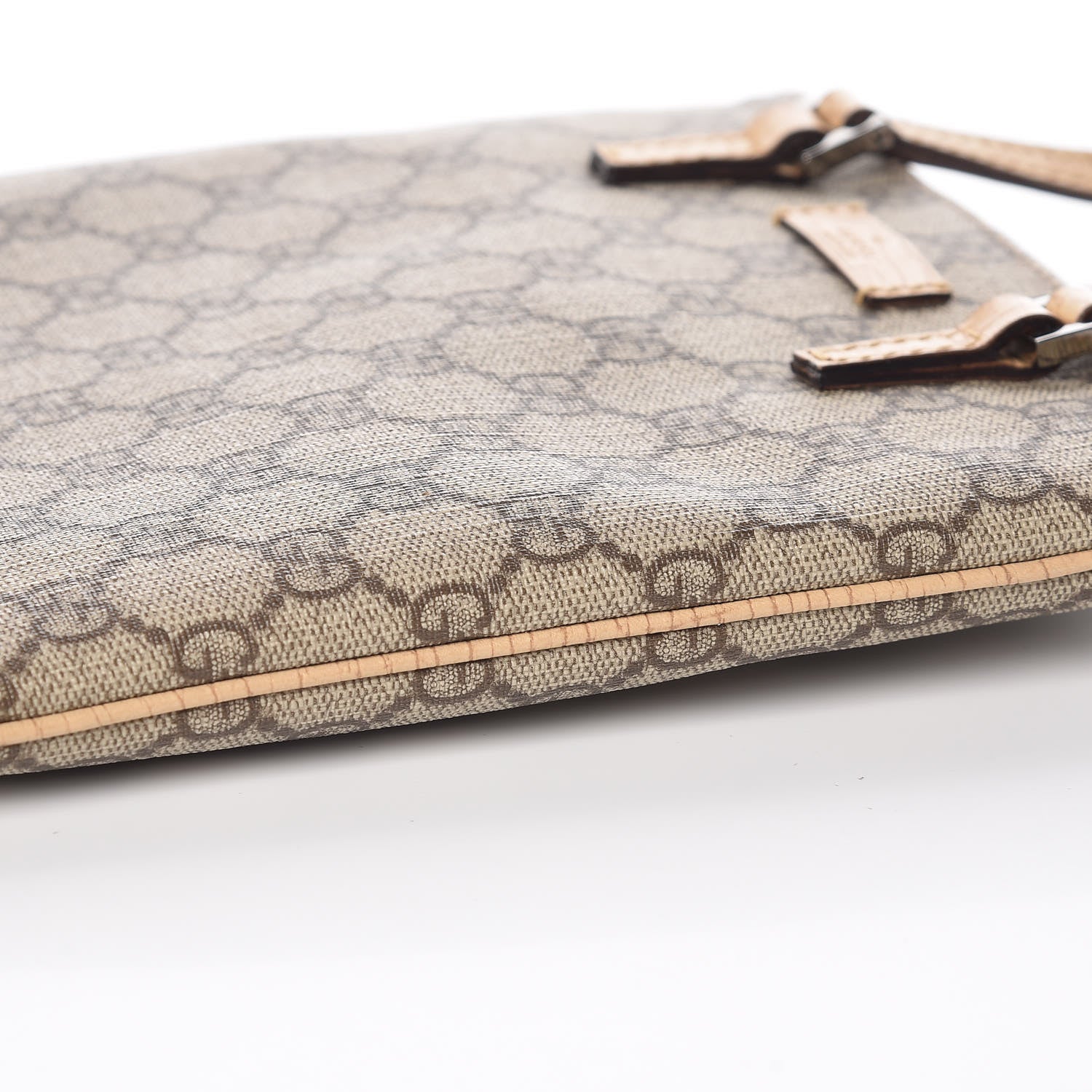 Gucci GG Supreme Monogram Mini Vertical Tote Beige 14 of 15