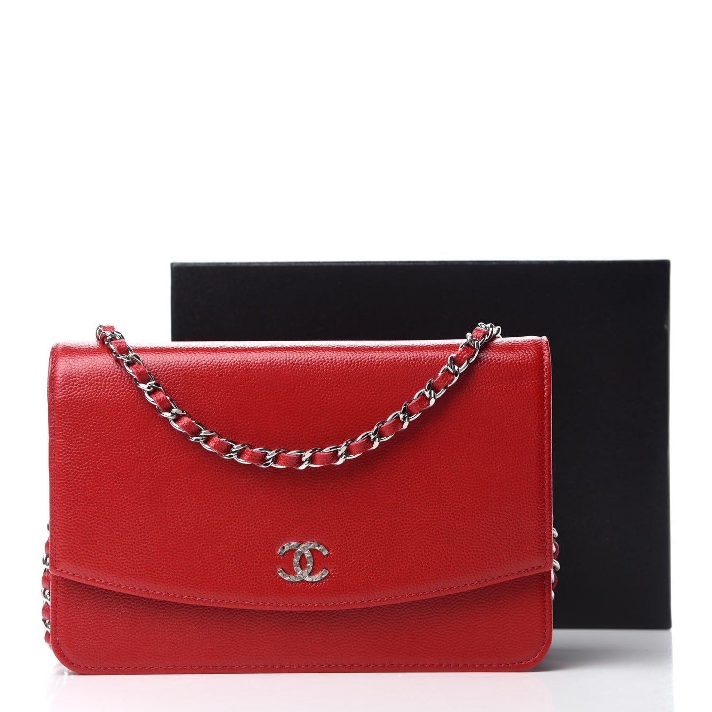Caviar Sevruga Wallet on Chain WOC Red