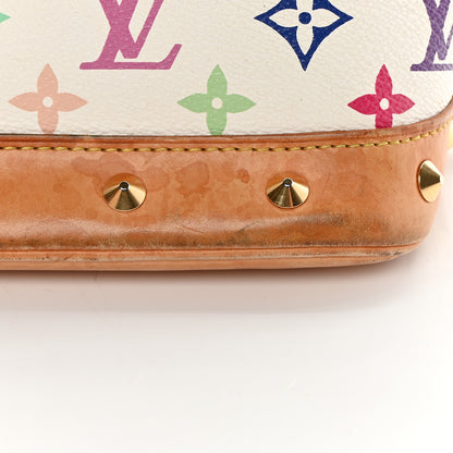 Louis Vuitton Monogram Multicolor Alma White 14 of 20
