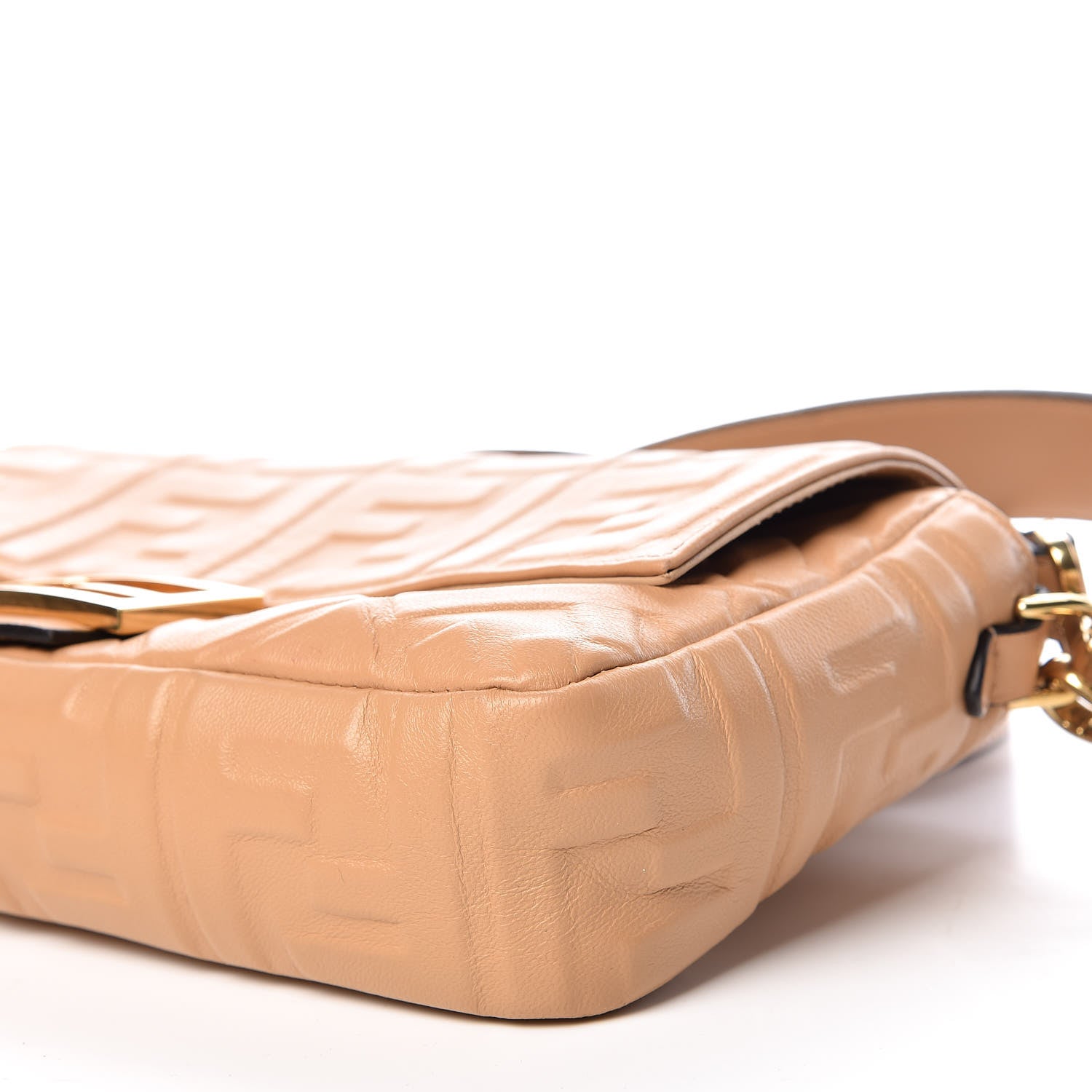 Fendi Nappa FF 1974 Embossed Baguette Durian 6 of 10