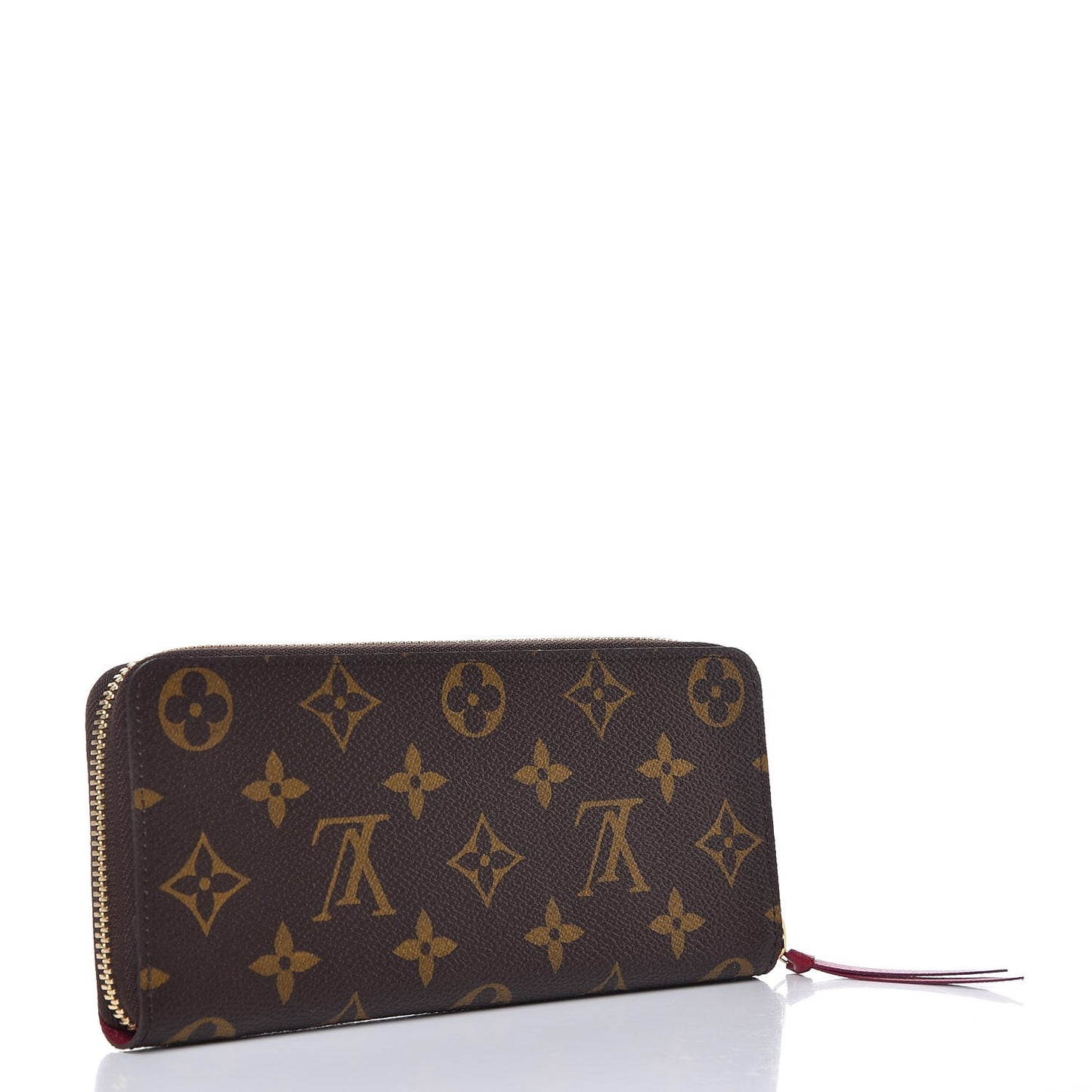 Monogram Clemence Wallet Fuchsia