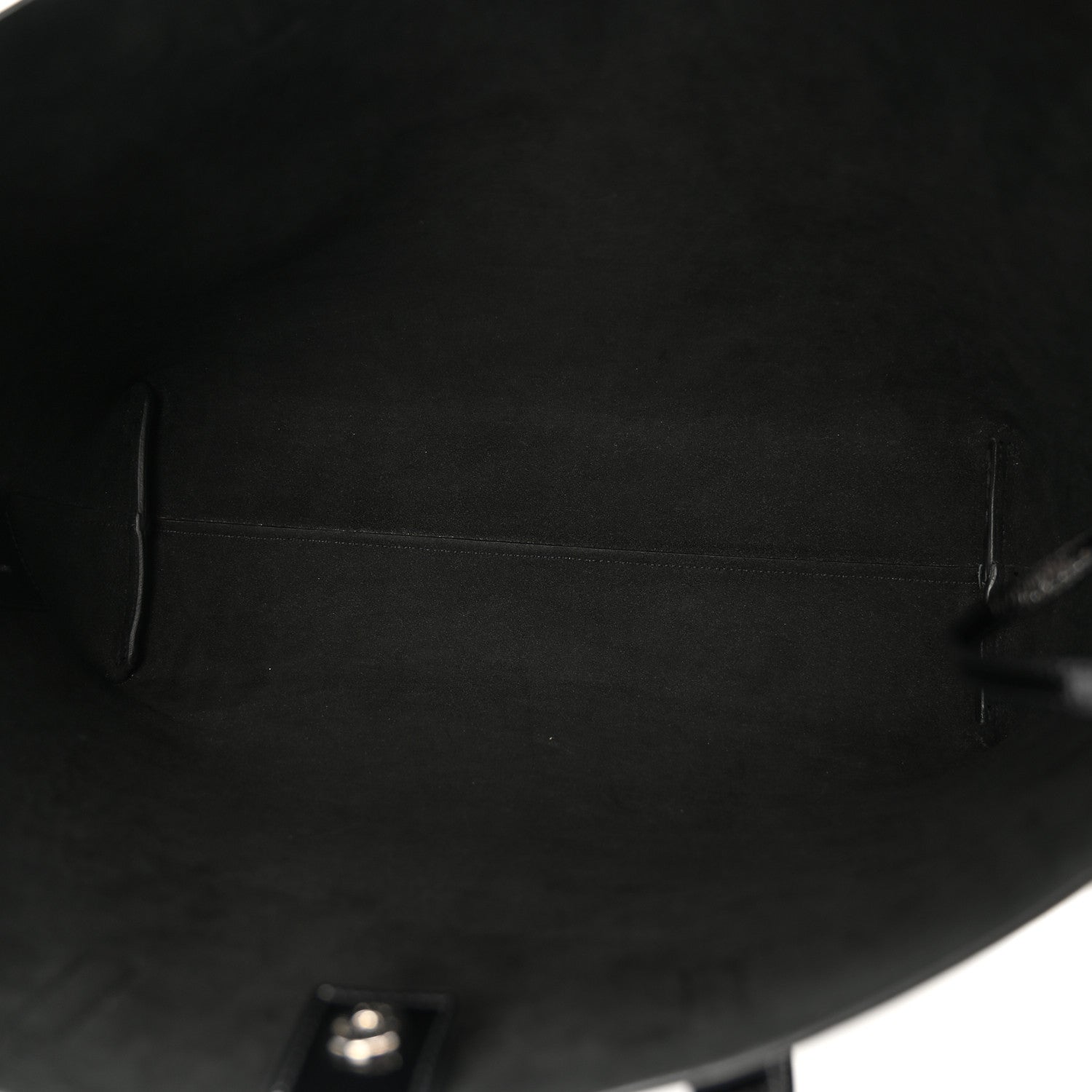 Saint Laurent Patent Calfskin Large Shopping Tote Black 6 of 12