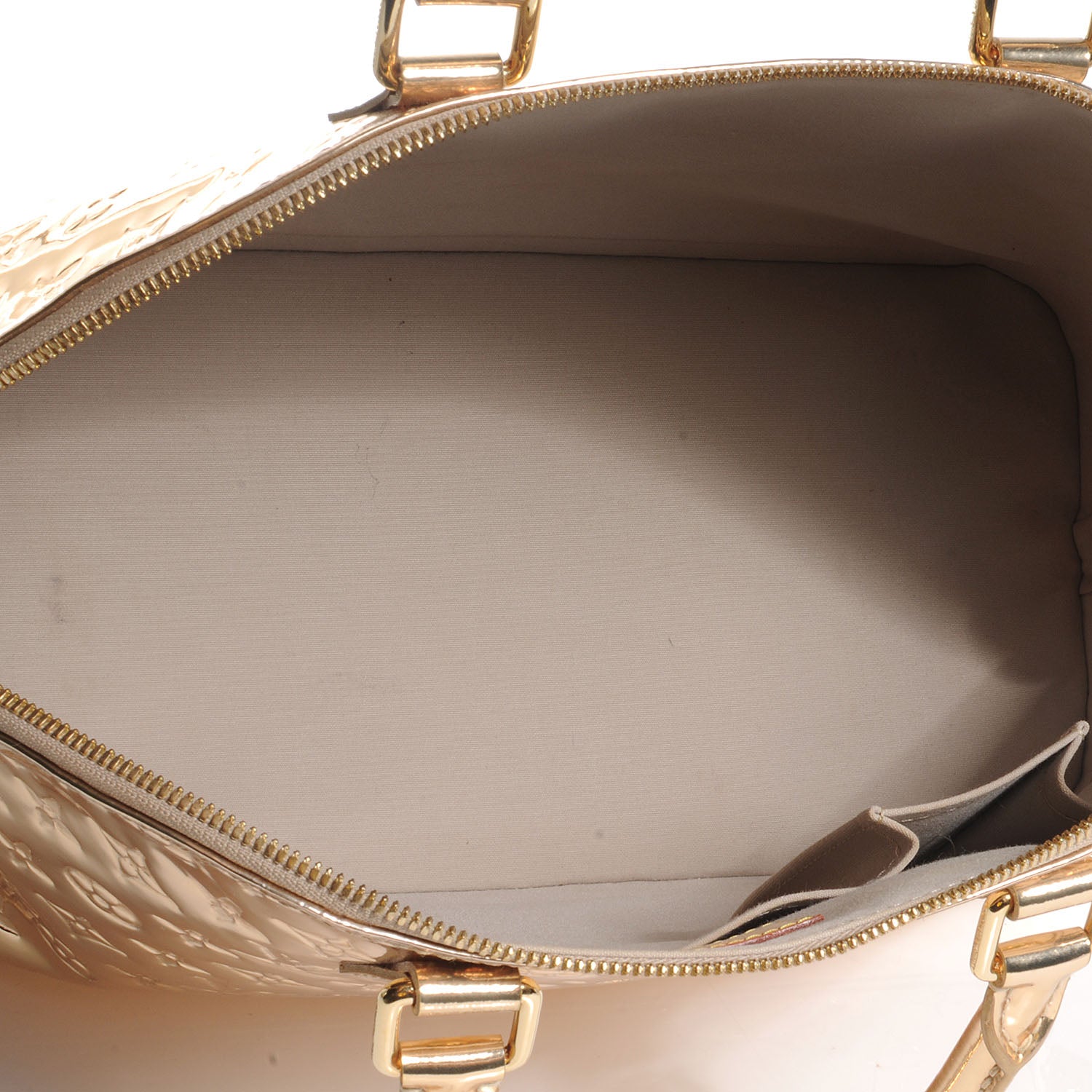Louis Vuitton Monogram Miroir Alma MM Gold 5 of 8