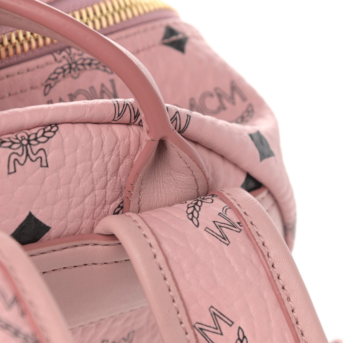 Visetos Small Side Stud Stark Backpack Soft Pink