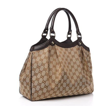 Gucci Monogram Large Sukey Tote Dark Brown 2 of 13