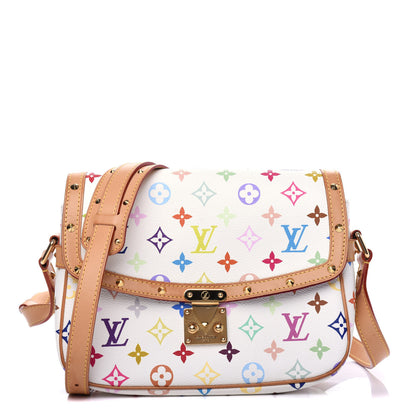 Louis Vuitton Monogram Multicolor Sologne White 1 of 10