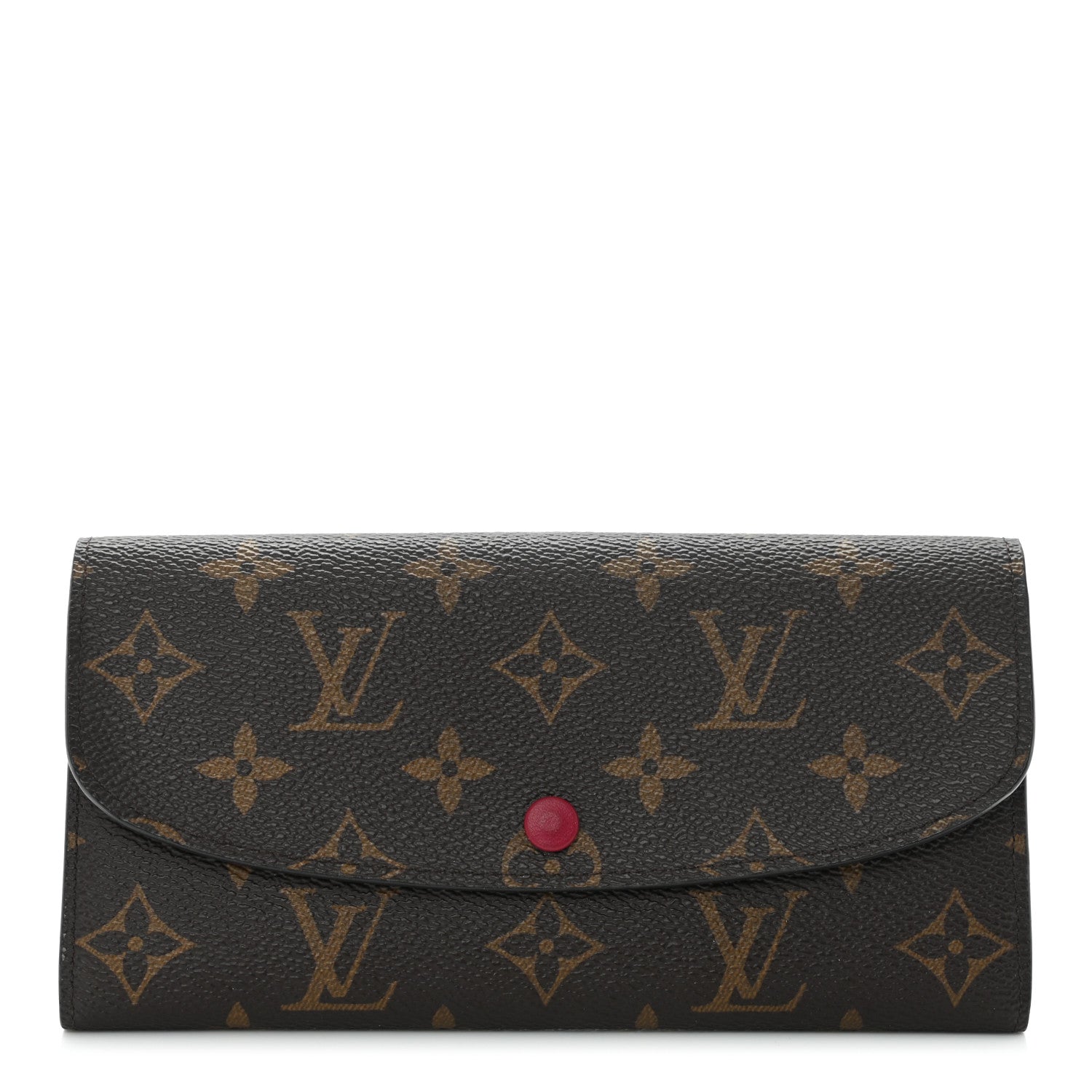 Louis Vuitton Monogram Emilie Wallet Fuchsia 1 of 10