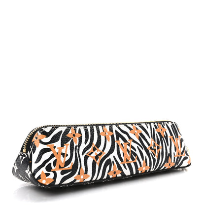 Louis Vuitton Monogram Giant Jungle Elizabeth Pencil Pouch Caramel 3 of 7