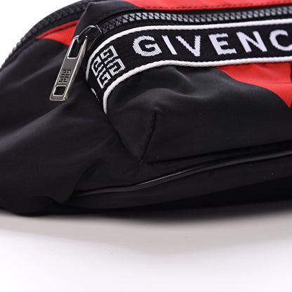 Givenchy Nylon Light 3 Bum Bag Black Red 9 of 10