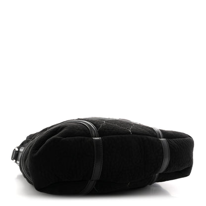 Chanel Microsuede Quilted Rodeo Drive Hobo Black 6 of 21