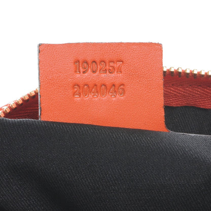 Gucci GG Plus Monogram Web Stripe Mini Joy Boston Orange 7 of 7
