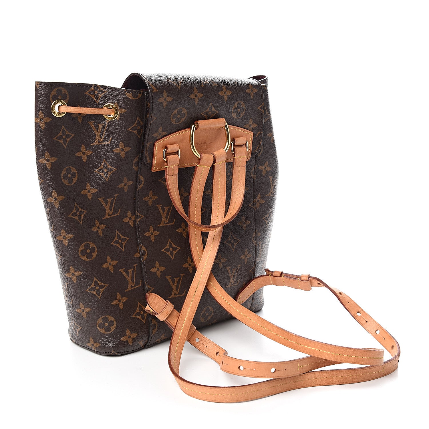 Louis Vuitton Monogram Montsouris NM Backpack 2 of 11