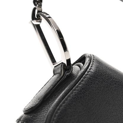 Christian Dior Calfskin Saddle Bag Black 19 of 19