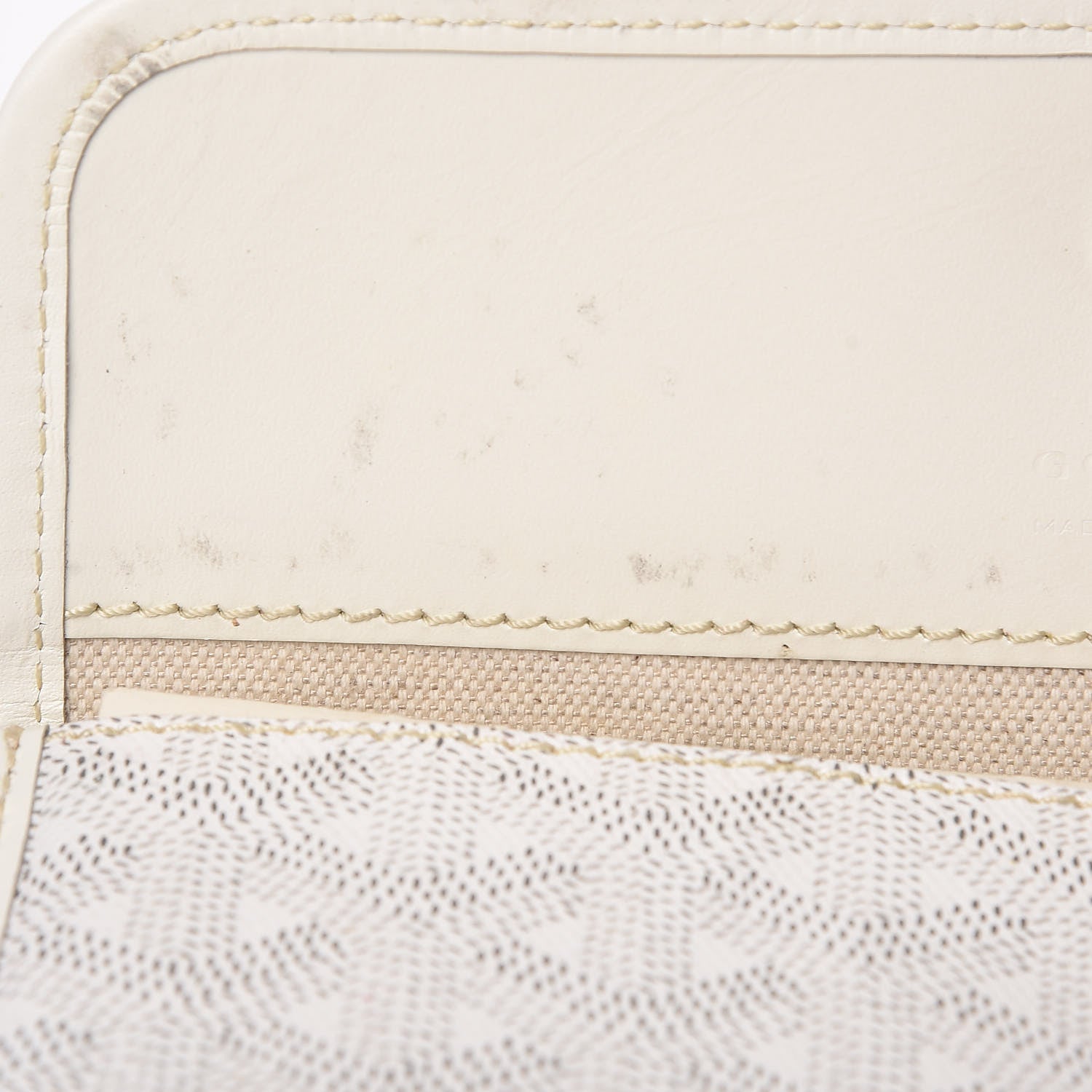 Goyard Goyardine Saint Louis PM White 17 of 18