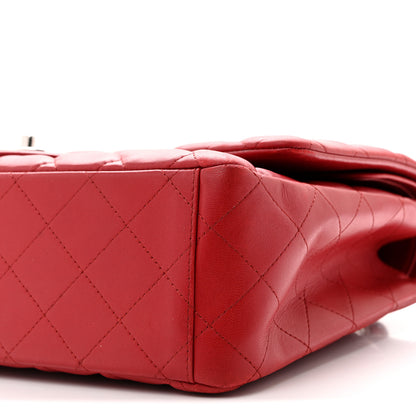 Chanel Lambskin Quilted Maxi Double Flap Red 9 of 9