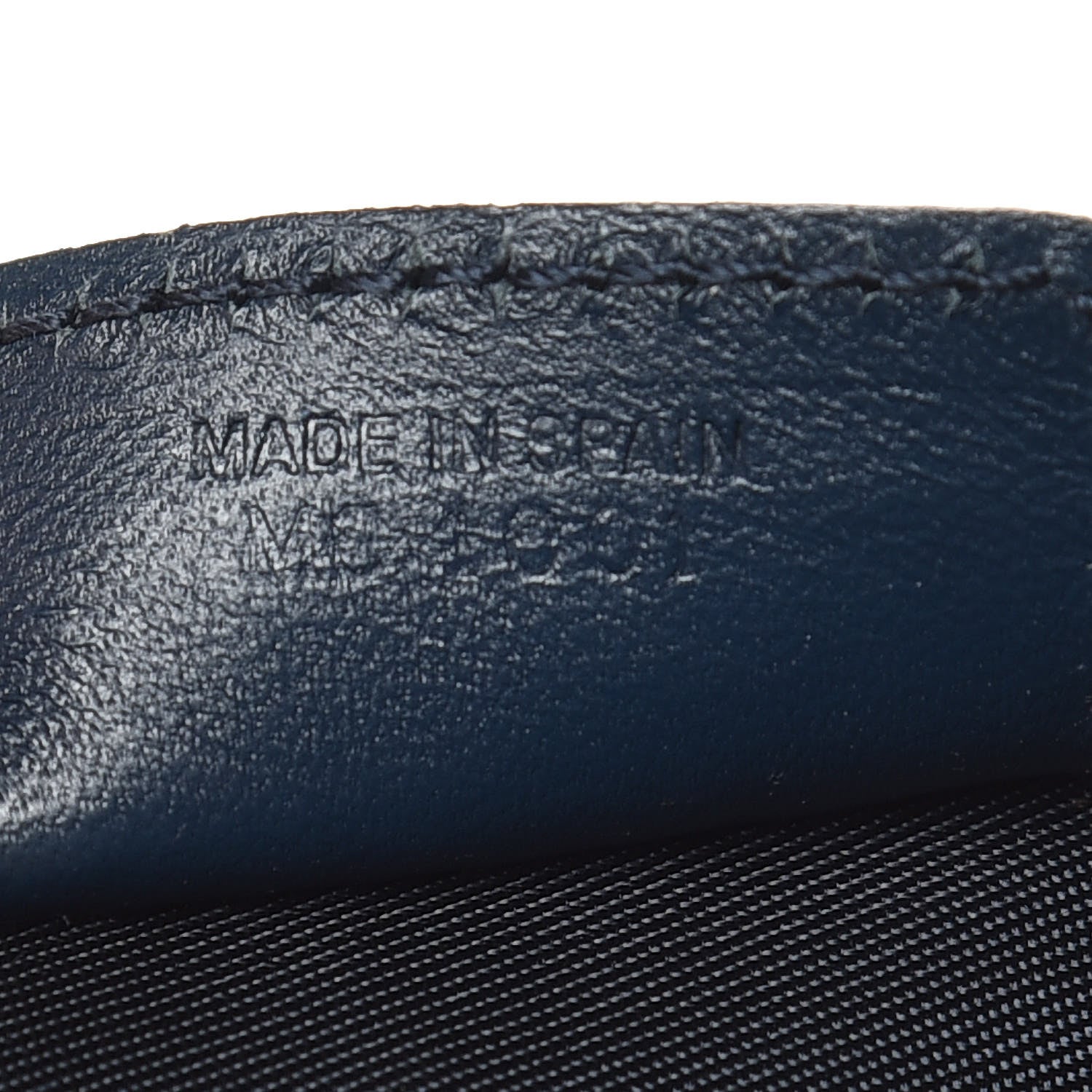 Christian Dior Monogram Mini Saddle Pochette Navy 7 of 11