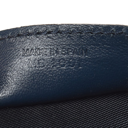 Christian Dior Monogram Mini Saddle Pochette Navy 7 of 11