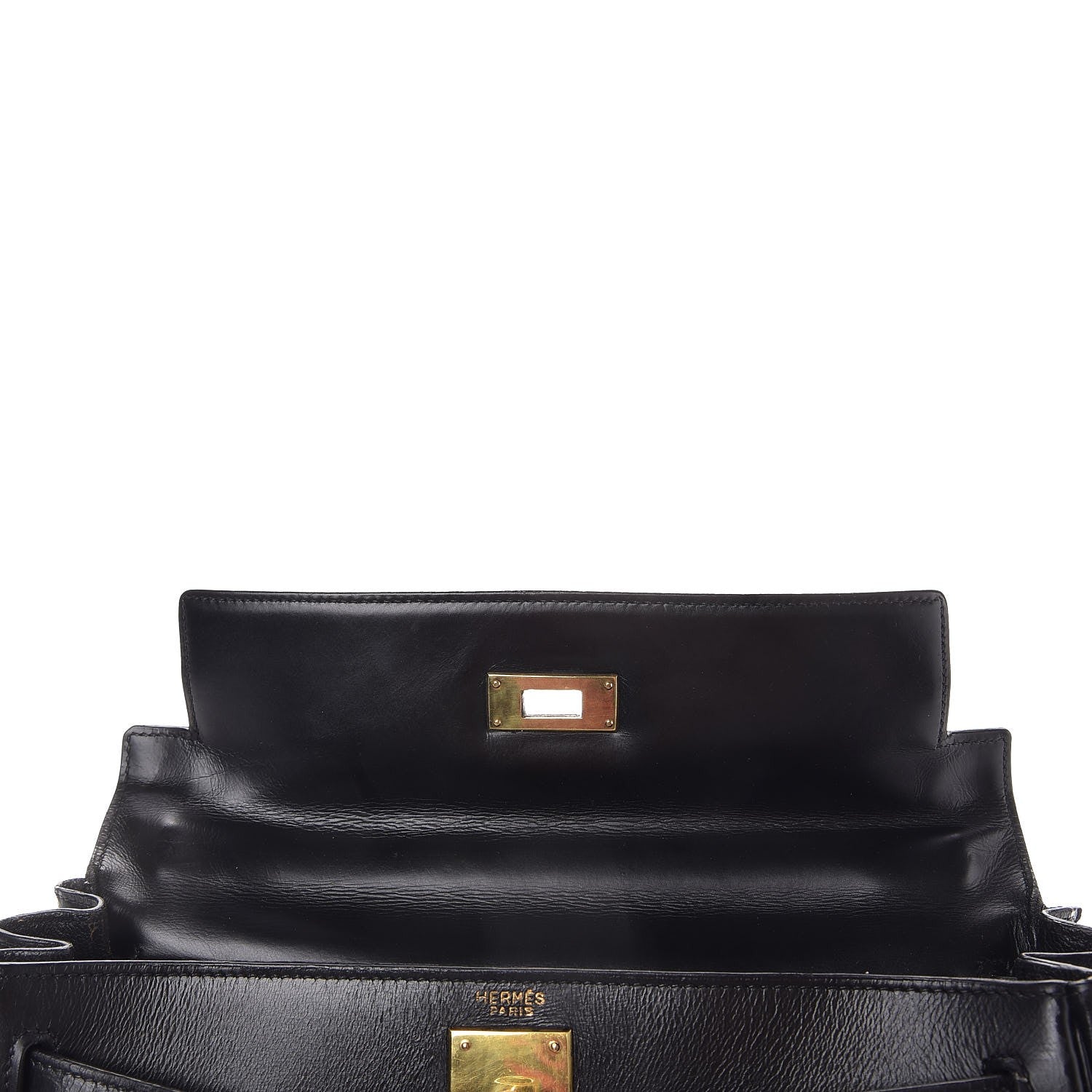 Hermes Box Kelly Retourne 28 Black 7 of 40