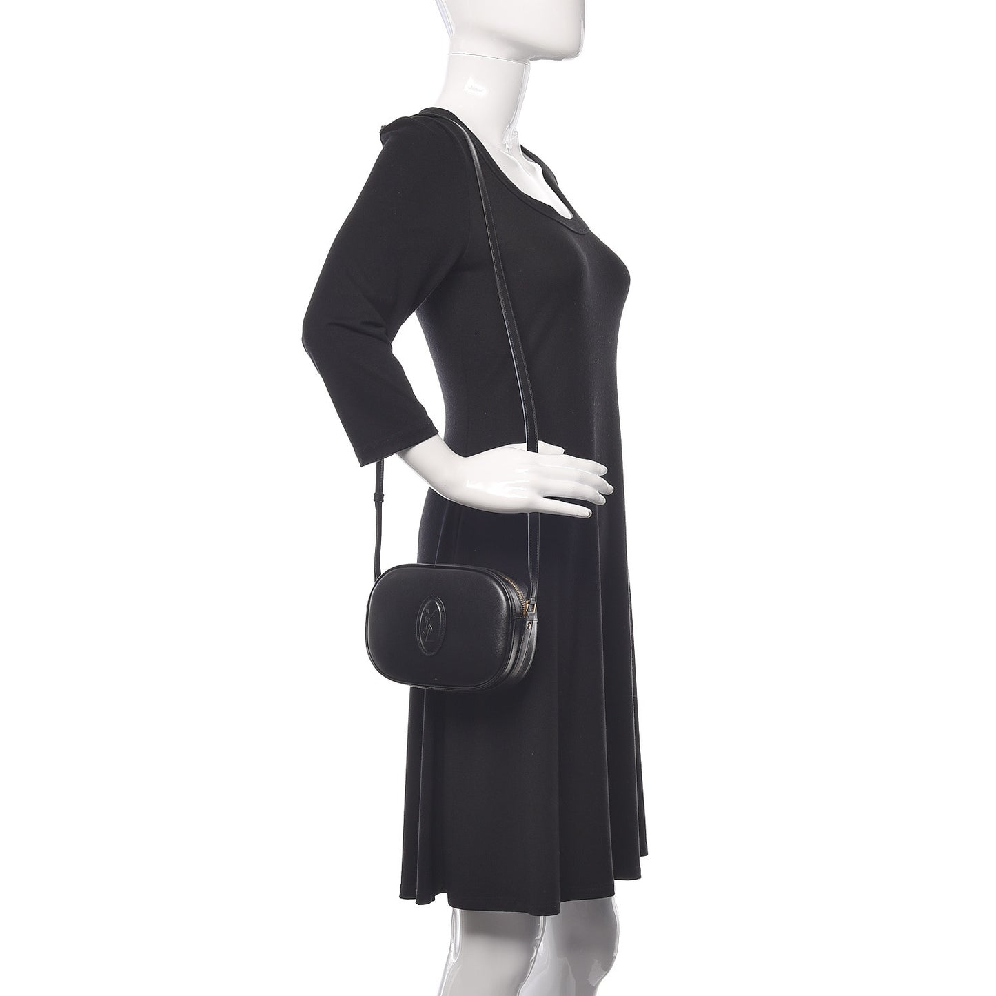 Calfskin Le 61 Camera Bag Black