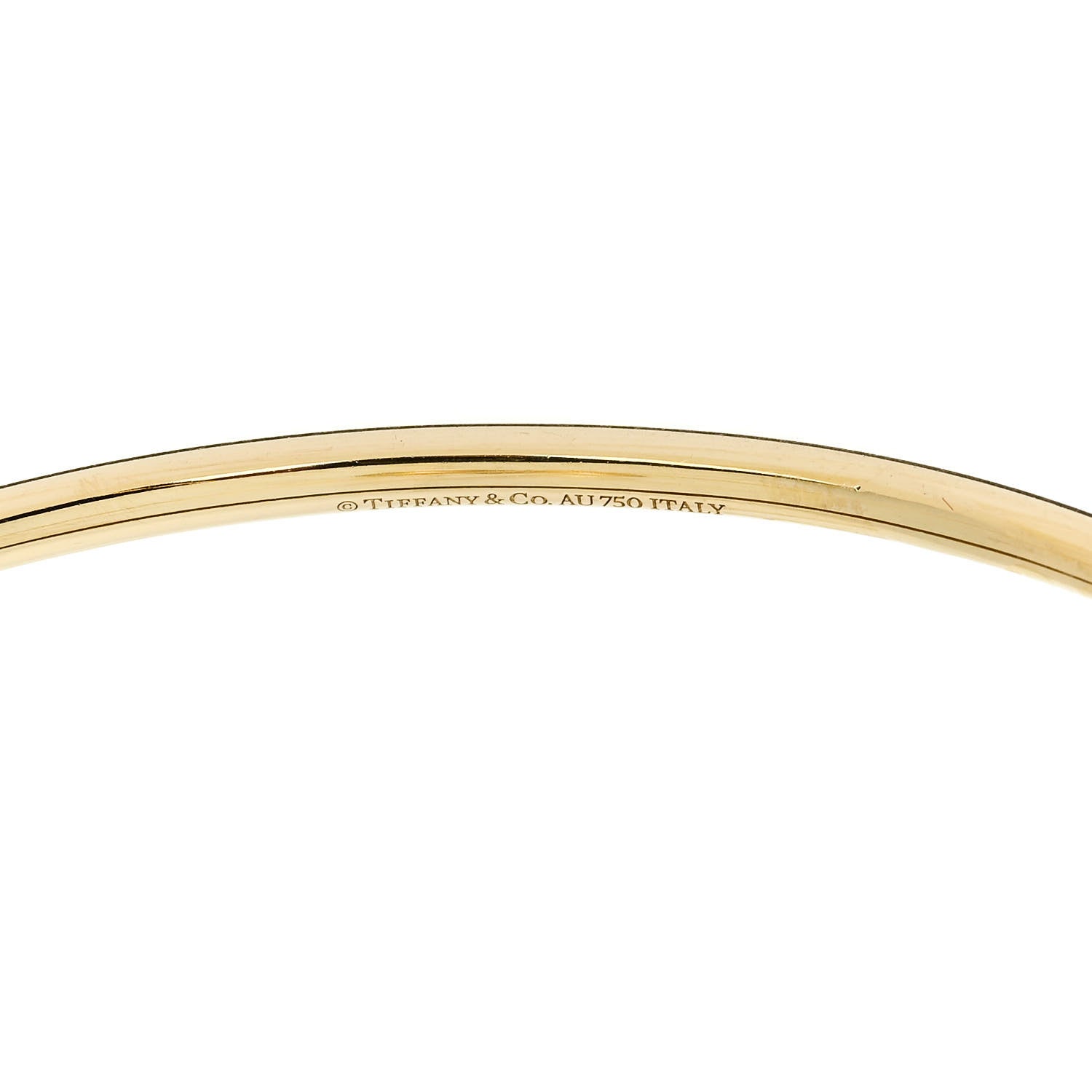 Tiffany 18K Yellow Gold 8mm HardWear Ball Bypass Bracelet 3 of 4