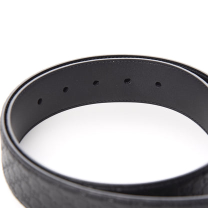 Gucci Soft Microguccissima Margaux Calfskin Belt 90 36 Black 4 of 6