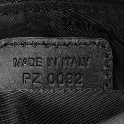 Christian Dior Monogram Shoulder Bag Pochette Black 7 of 14