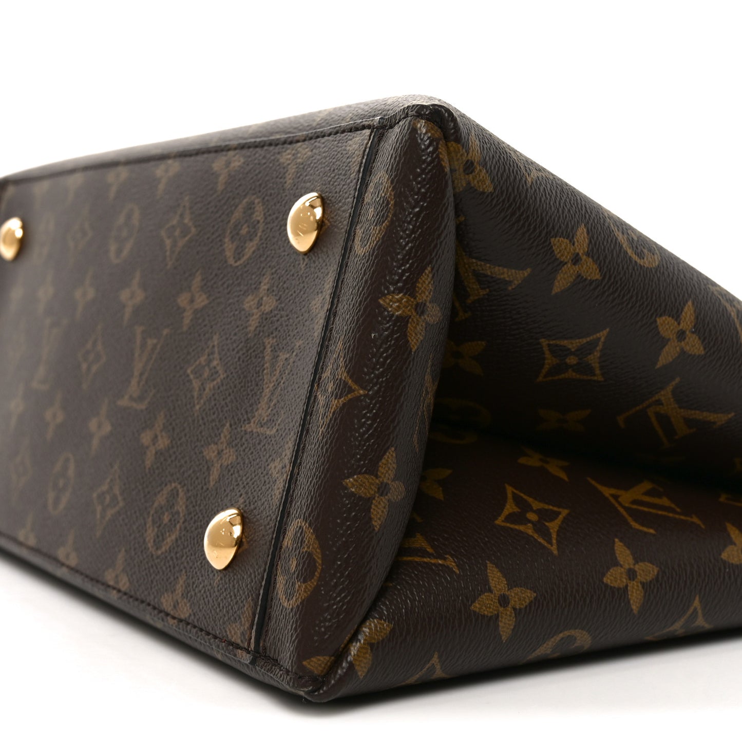 Monogram Flower Tote Caramel