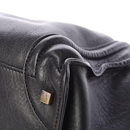 Celine Drummed Calfskin Mini Luggage Black 13 of 18