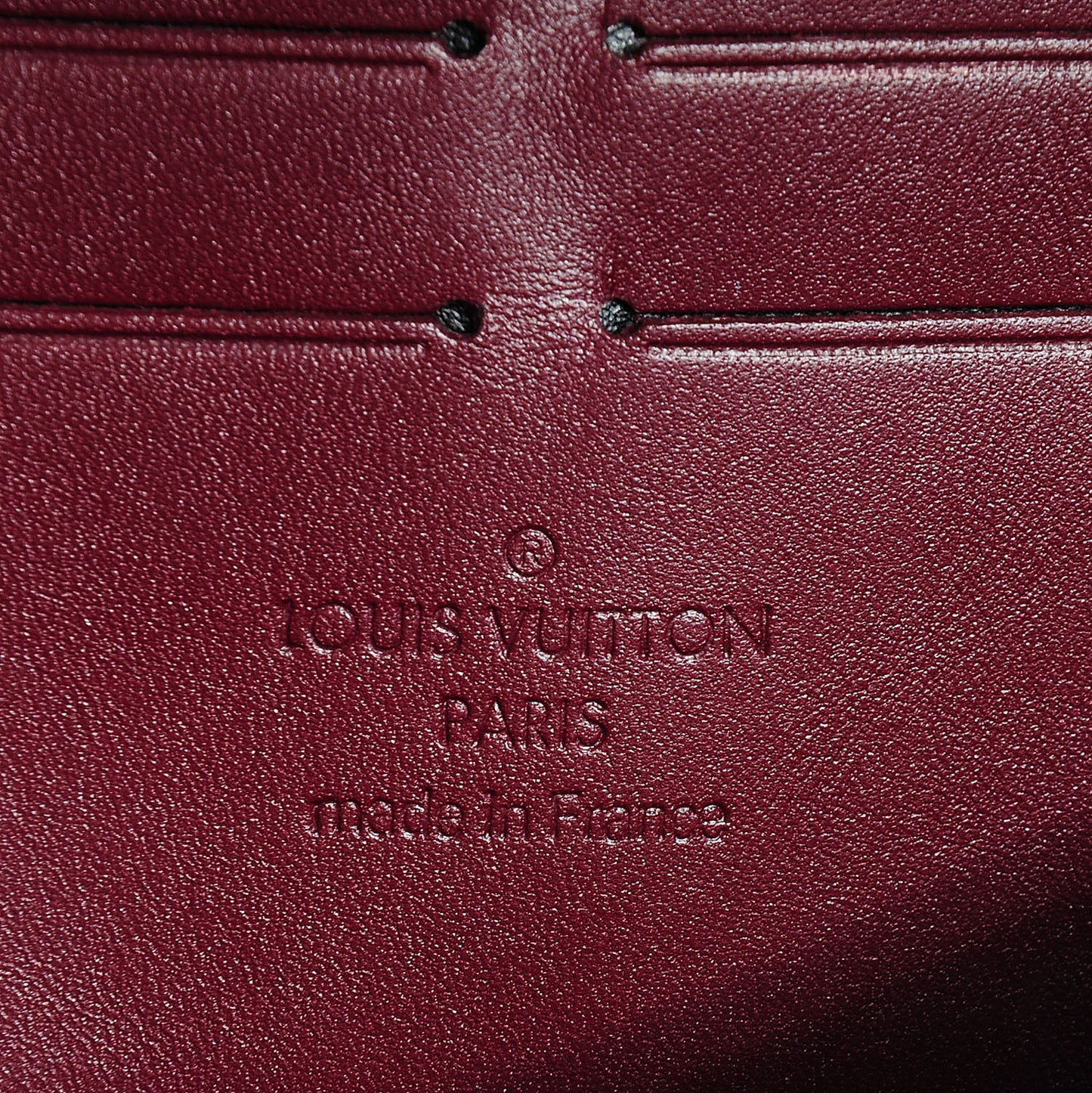 Vernis Zippy Wallet Rouge Fauviste