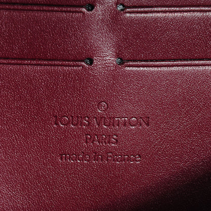 Louis Vuitton Vernis Zippy Wallet Rouge Fauviste 6 of 7