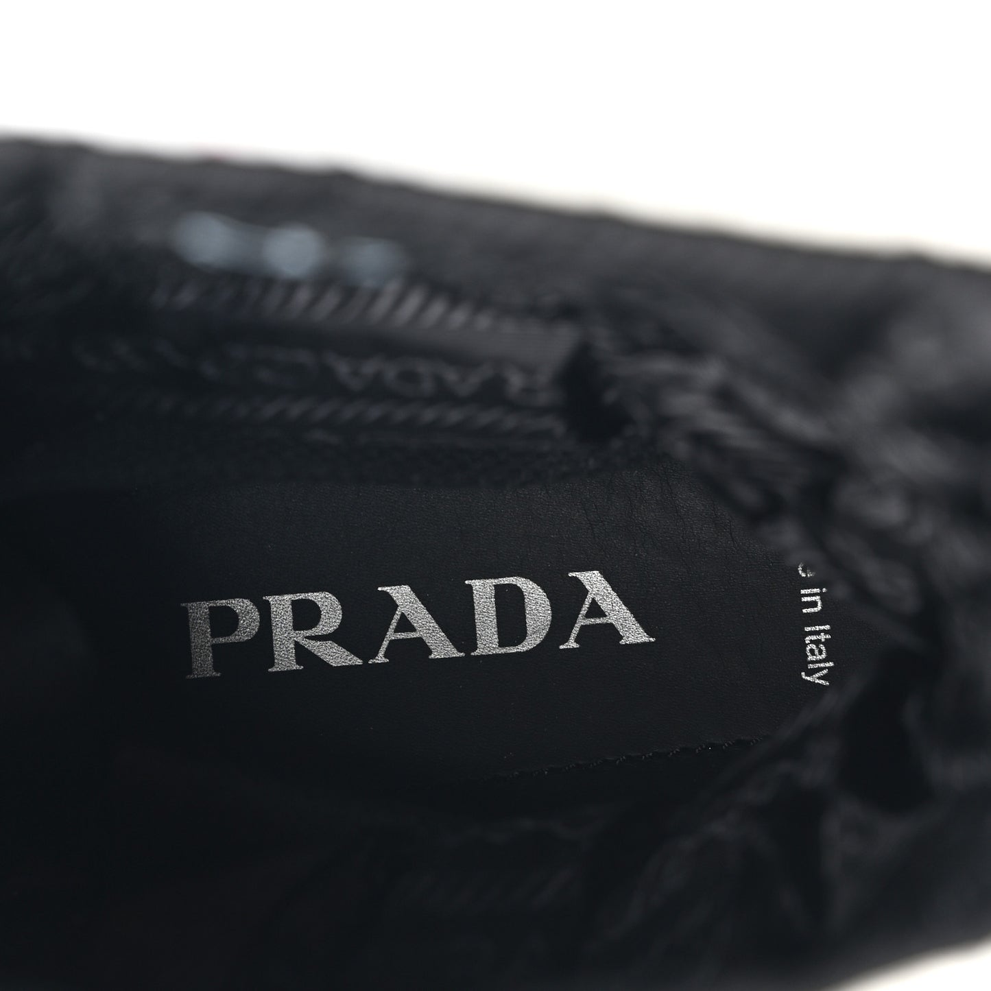 Re-Nylon Piuma Triangle Logo Padded Drawcord 20mm Snow Boots 40 White